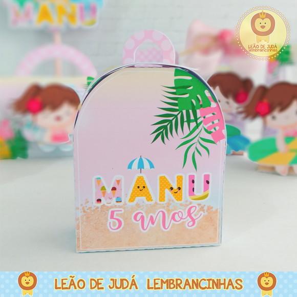 Caixinha para Festa Tema Praia