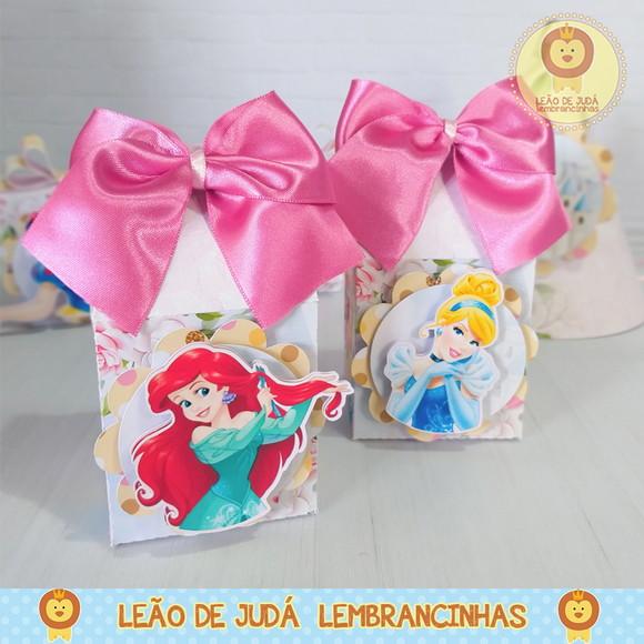 Caixinha para Festa Tema Princesas