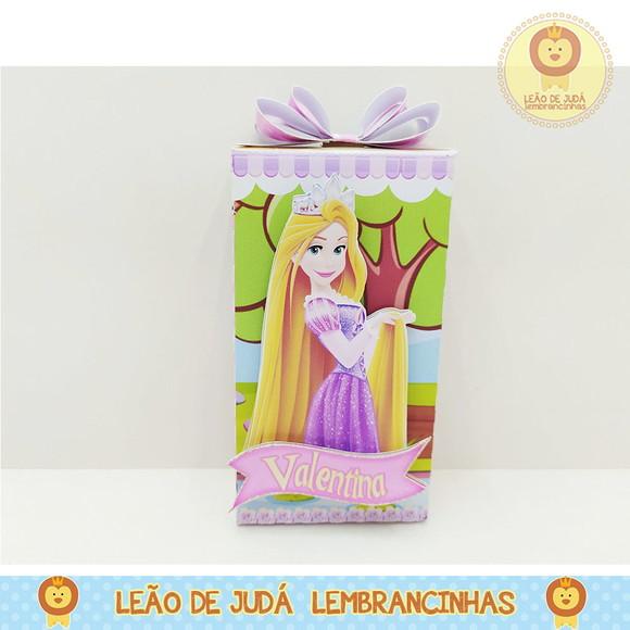 Caixinha para festa tema rapunzel