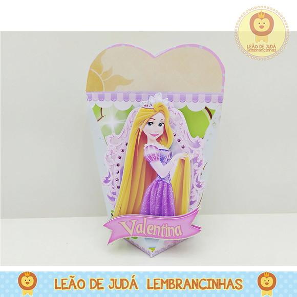 Caixinha para festa tema rapunzel