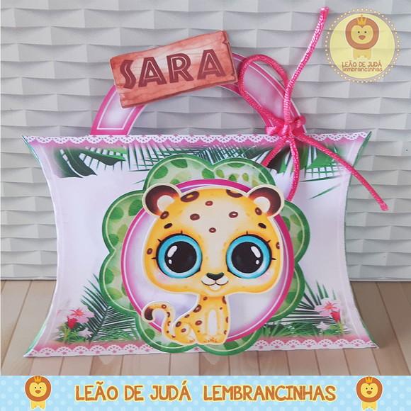Caixinha para festa tema Safari