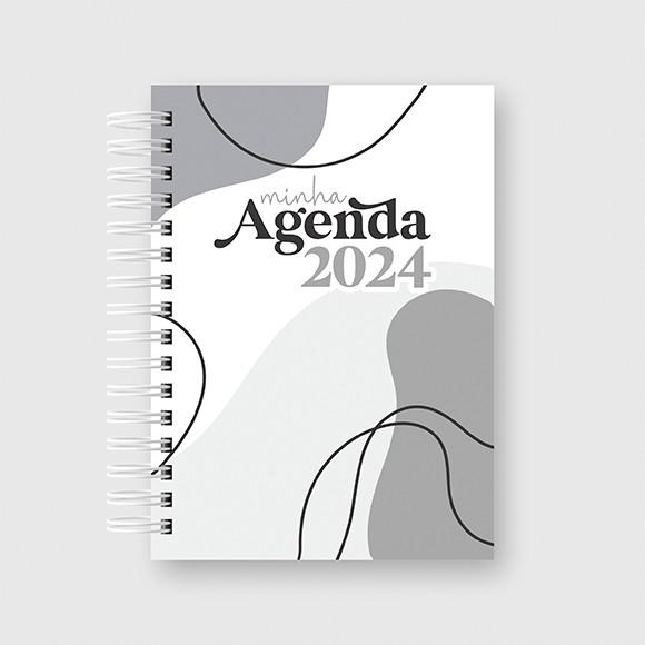 Agenda Datada Cinza Mod 54832