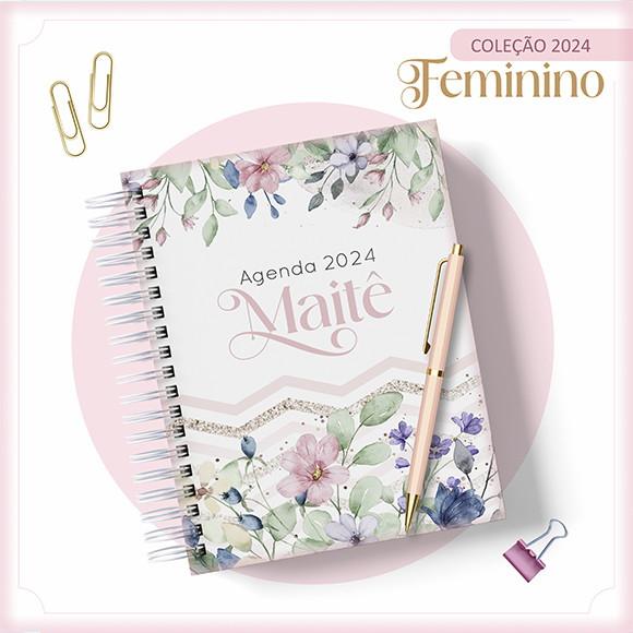 Agenda Datada Floral Mkho