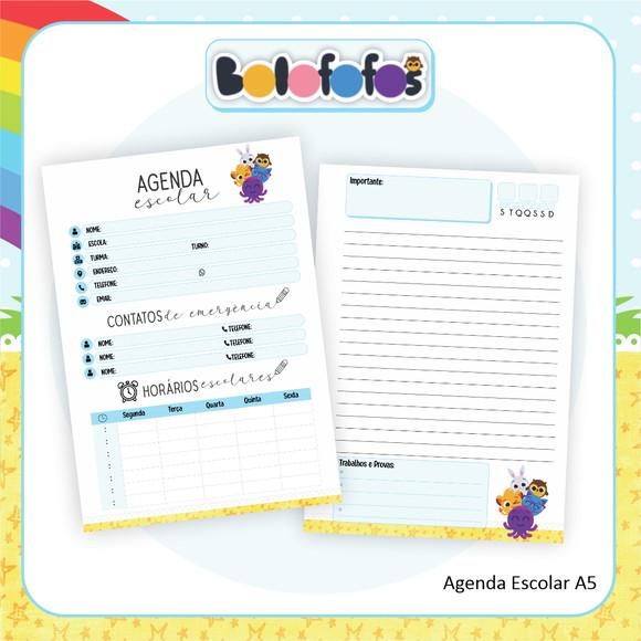 Agenda Escolar Bolofofos