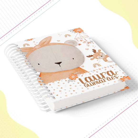 Agenda Escolar Brinquedos Menina Ursa