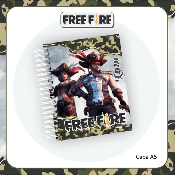 Agenda Escolar Datada Free Fire
