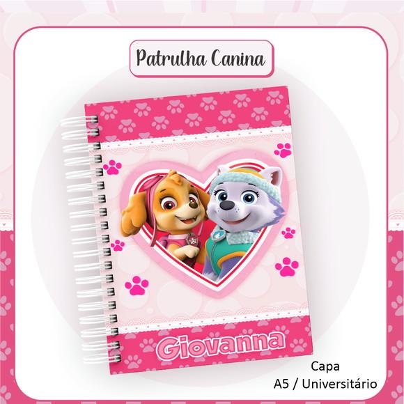 Agenda Escolar Datada Patrulha Canina