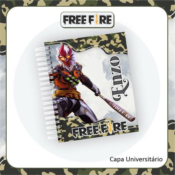 Agenda Escolar Free Fire Mod.02