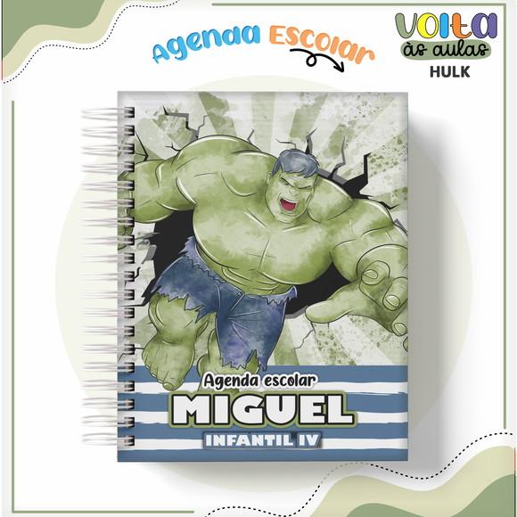 Agenda Escolar Hulk