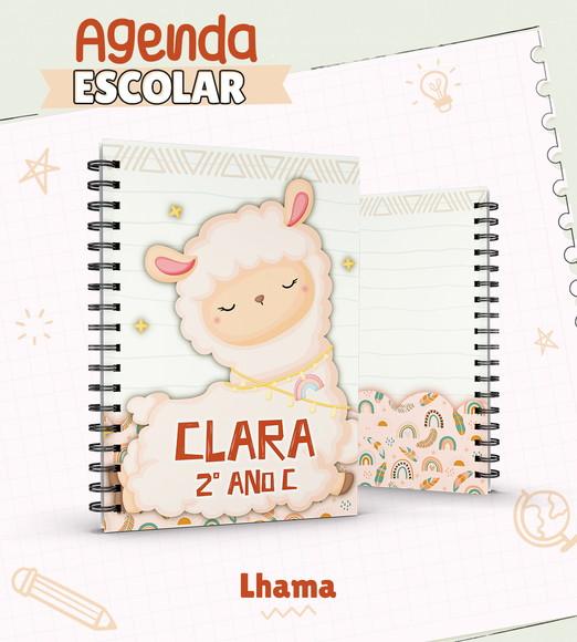 Agenda Escolar Lhama