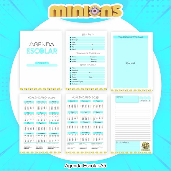 Agenda Escolar Minions