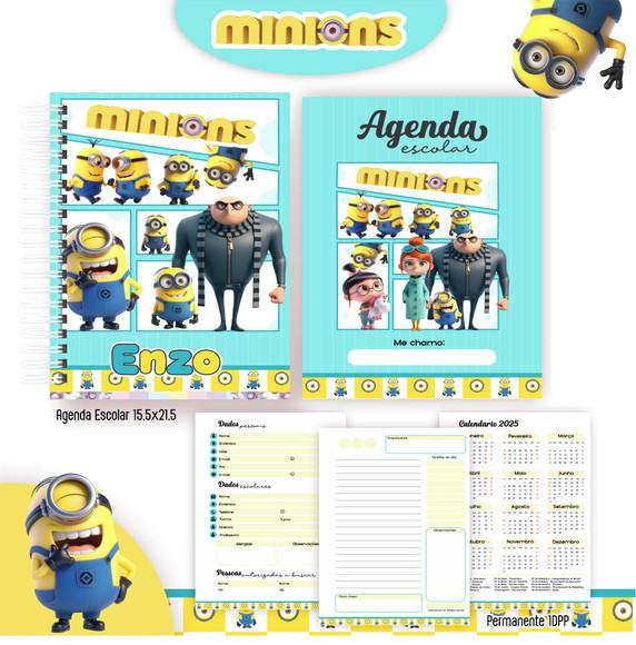 Agenda Escolar Minions