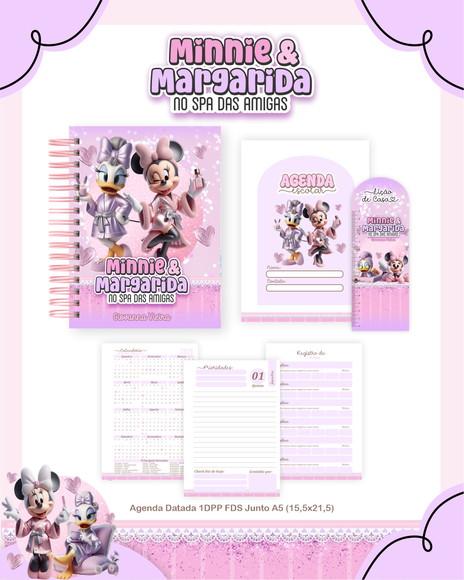 Agenda Escolar Minnie e Margarida