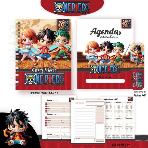 Agenda Escolar One Piece