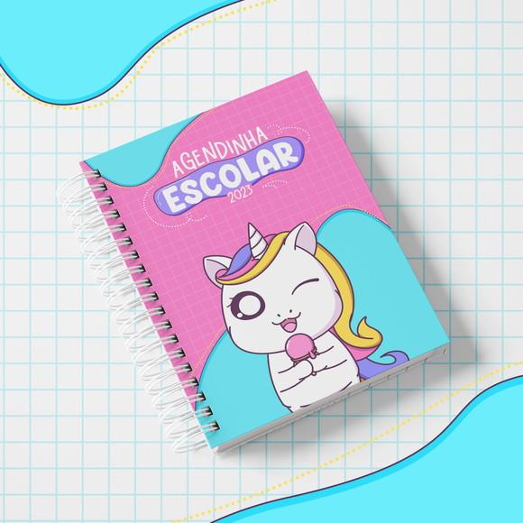 Agenda Escolar Unicornio