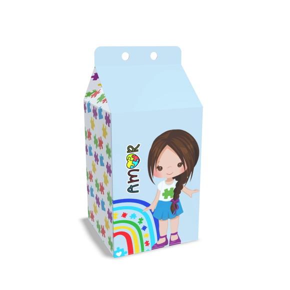 Caixinha Milk Tema Autismo