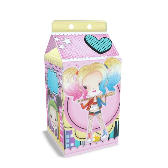 Caixinha Milk Tema Arlequina