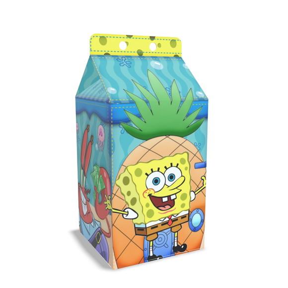 Caixinha Milk Tema Bob Esponja