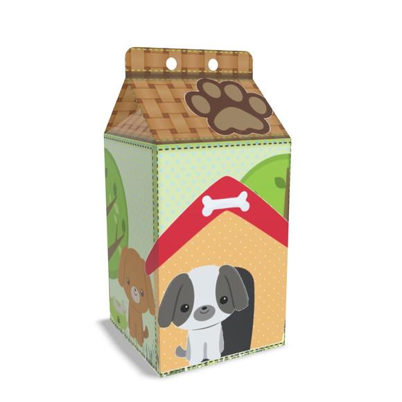 Caixinha Milk Tema Cachorrinho