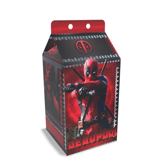 Caixinha Milk Tema Deadpool