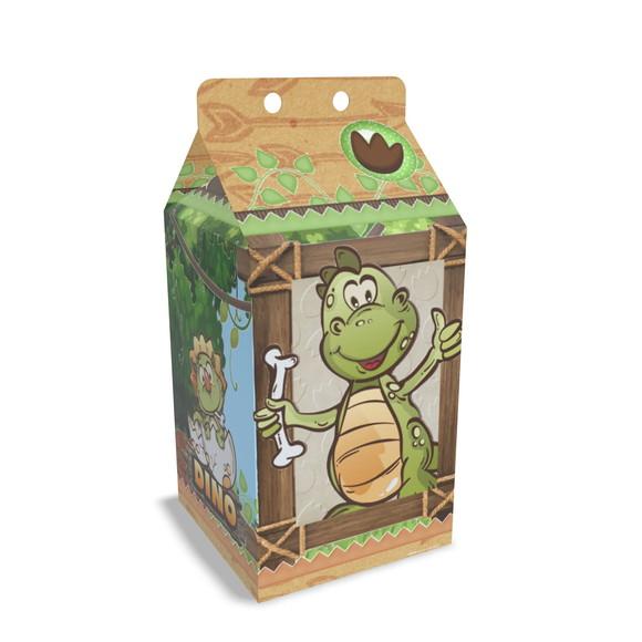 Caixinha Milk Tema Dinossauro