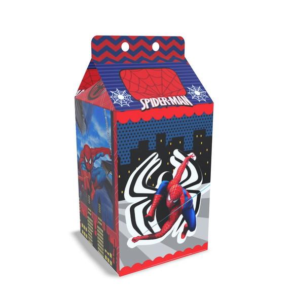Caixinha Milk Tema Homem Aranha