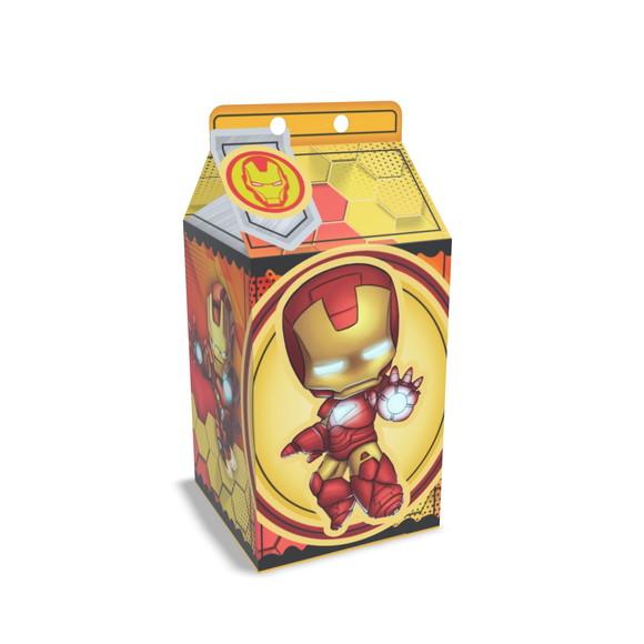 Caixinha Milk Tema Homem de Ferro