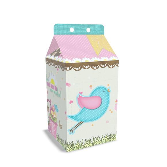 Caixinha Milk Tema Jardim