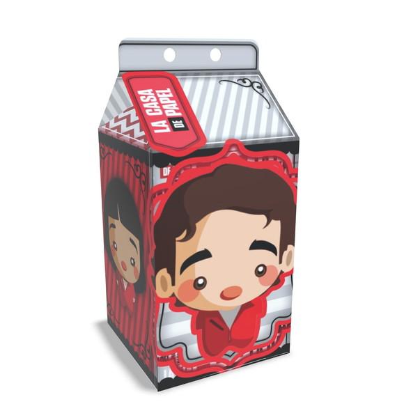 Caixinha Milk Tema La Casa de Papel