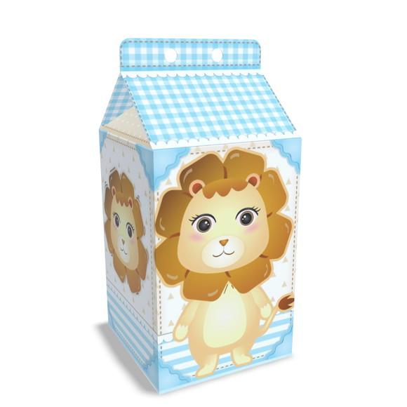 Caixinha Milk Tema Leãozinho