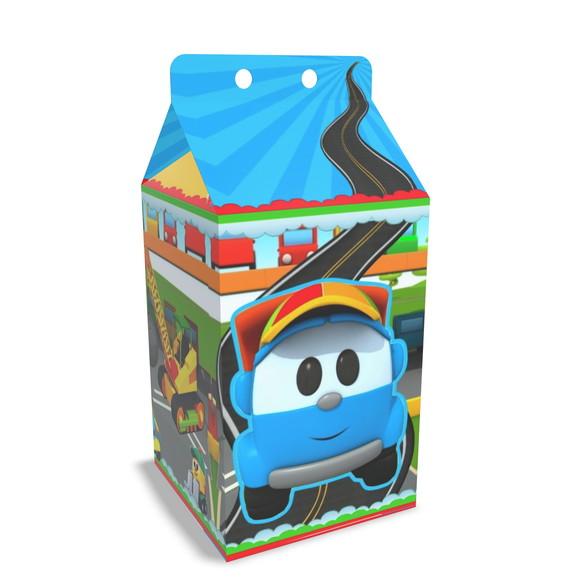 Caixinha Milk Tema Léo o Caminhão