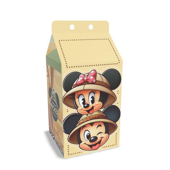 Caixinha Milk Tema Mickey Safari