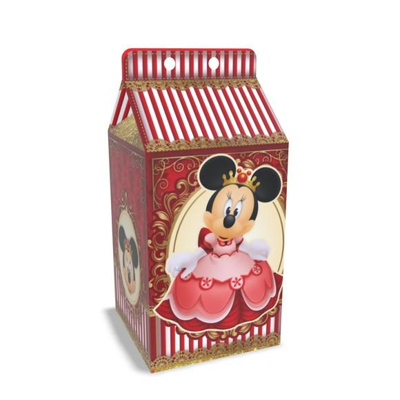 Caixinha Milk Tema Minnie Realeza