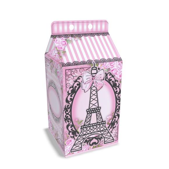 Caixinha Milk Tema Paris