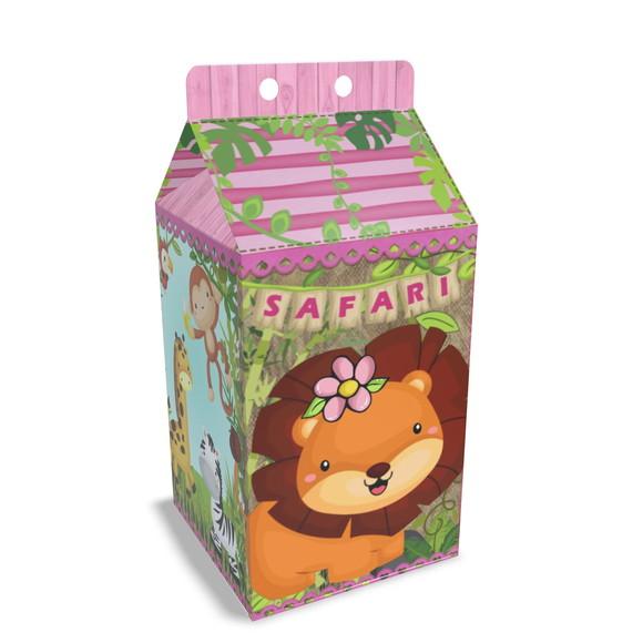 Caixinha Milk Tema Safari