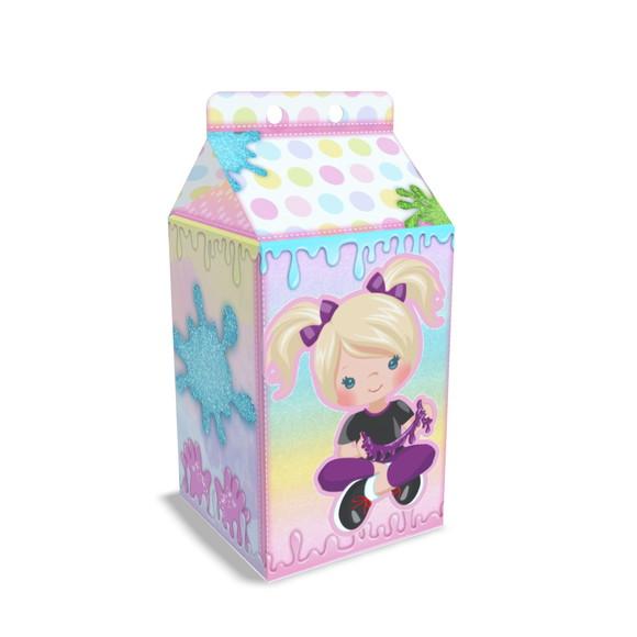Caixinha Milk Tema Slime