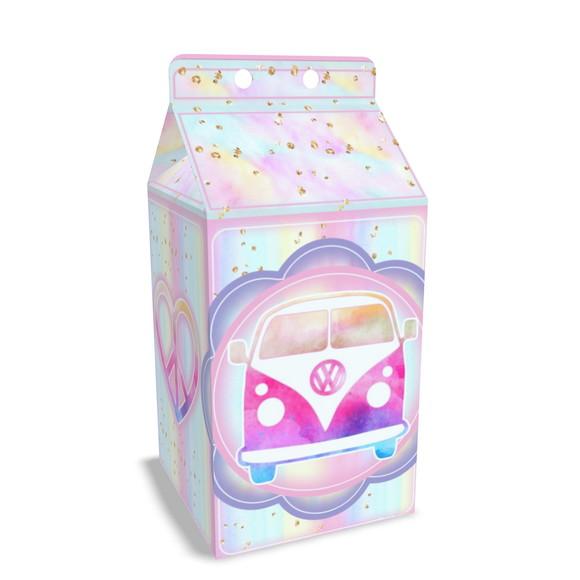 Caixinha Milk Tema Tie Dye