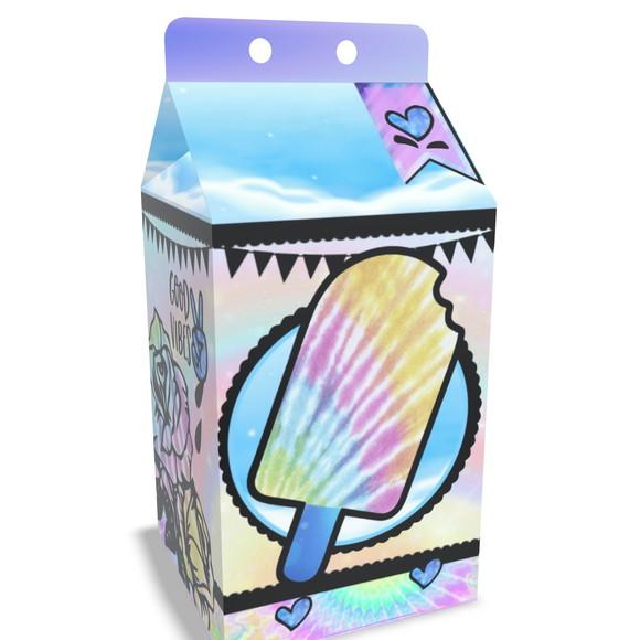 Caixinha Milk Tema Tie Dye