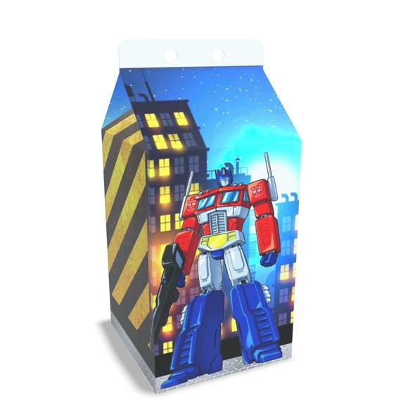 Caixinha Milk Tema Transformers