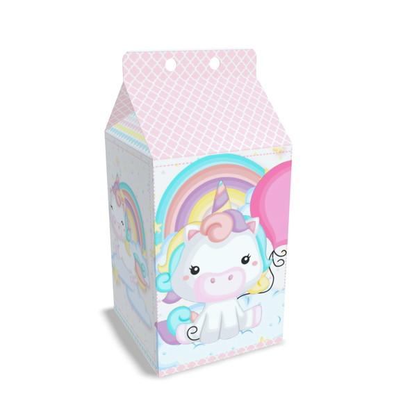 Caixinha Milk Tema Unicórnio