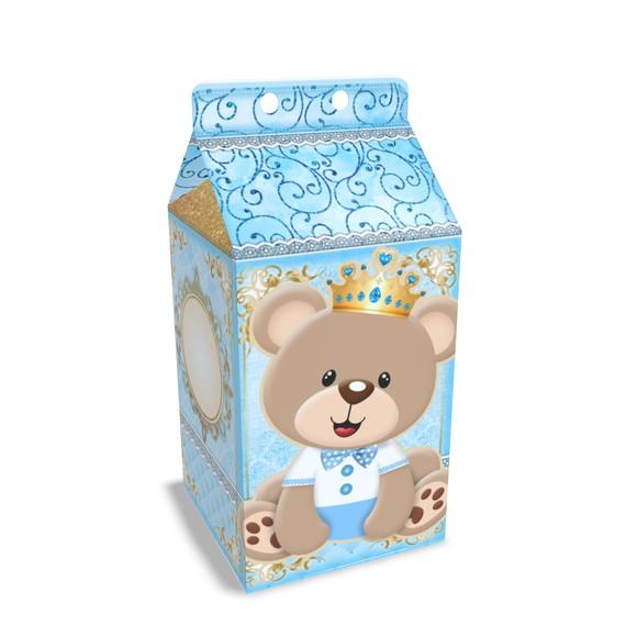 Caixinha Milk Tema Ursinho Principe