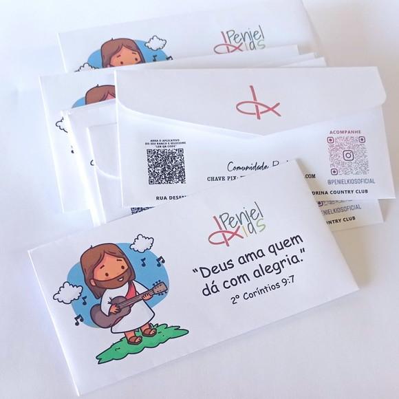 Envelopes de Oferta Ministério Infantil
