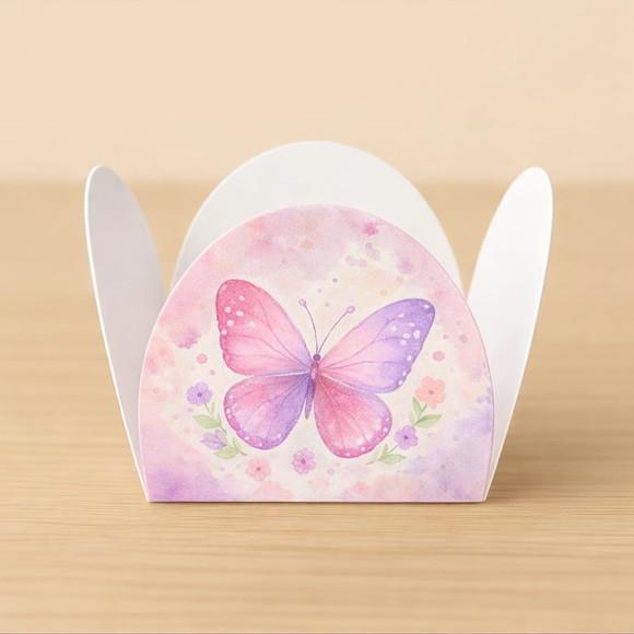 Kit Forminhas Jardim Borboleta 100 Unidades