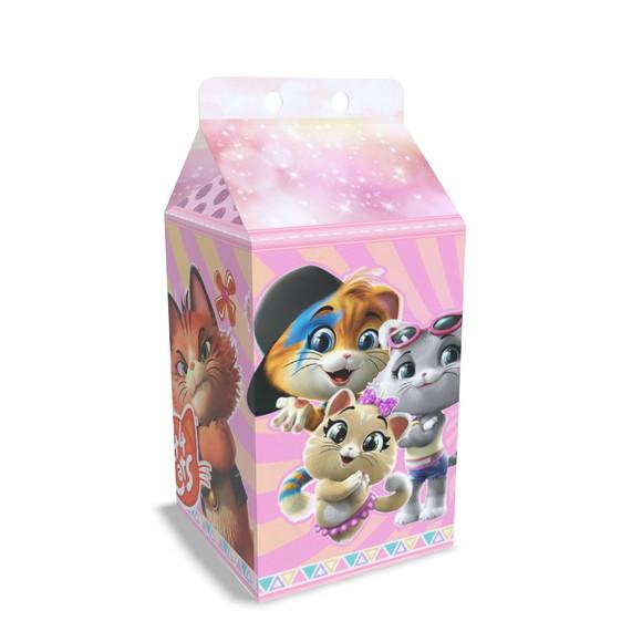 Kit Lembrancinhas 44 Gatos - 20 Unid. Caixinhas Milk