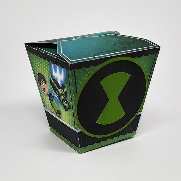 Kit Lembrancinhas Ben10 - 20 Caixinhas Sushi