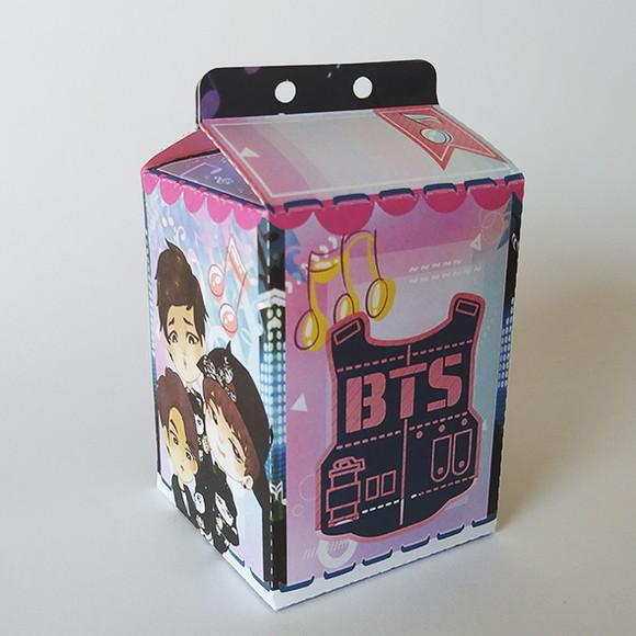 Kit Lembrancinhas Bts - 20 Caixinhas Milk