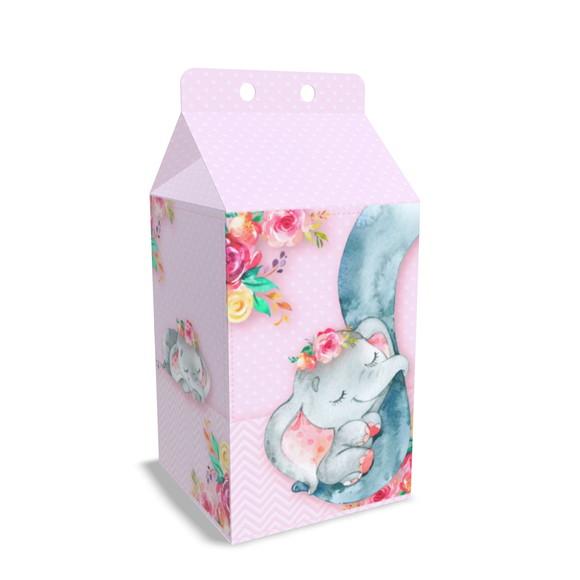 Kit Lembrancinhas Chá de Bebê - 20 Unidades Caixinhas Milk
