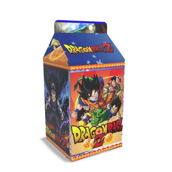 Kit Lembrancinhas Dragon Ball - 20 Unidades Caixinhas Milk