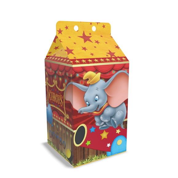 Kit Lembrancinhas Dumbo - 20 Unidades Caixinhas Milk