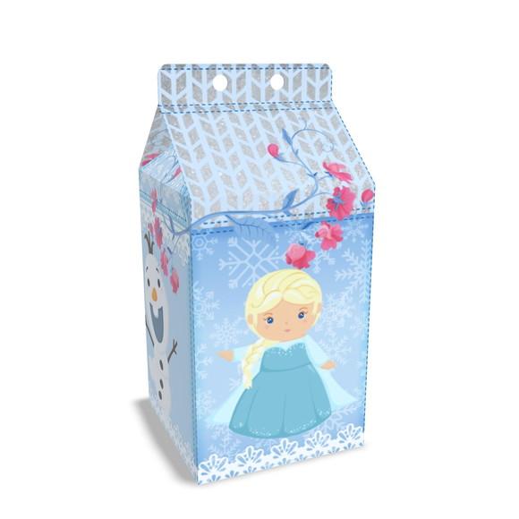 Kit Lembrancinhas Frozen - 20 Unidades Caixinhas Milk